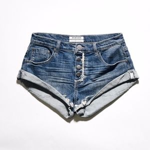 One Teaspoon- SEAMONSTER BANDITS DENIM SHORT